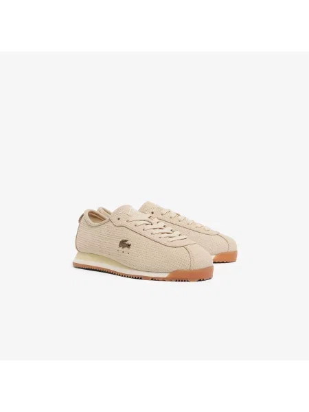 Кроссовки Lacoste бежевые