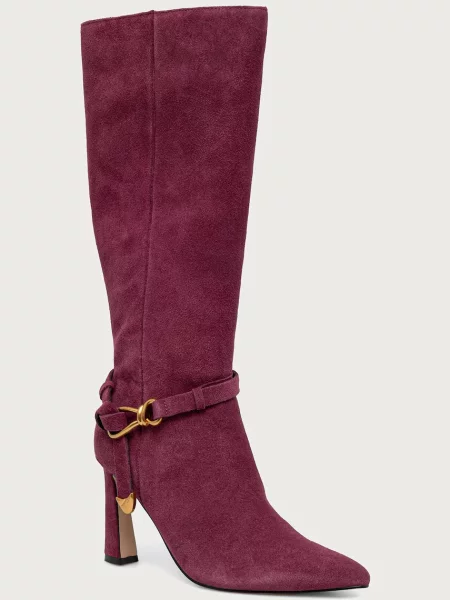 Steve Madden cizme pentru femei din piele întoarsă Sirrens