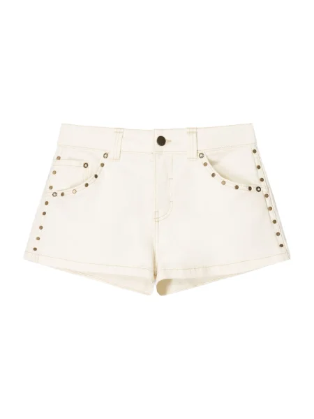 Bershka Jeans murdar alb