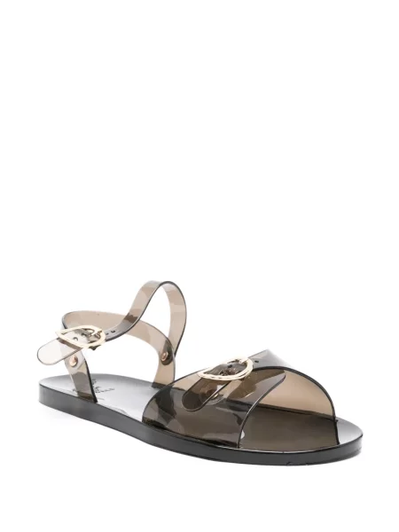 Sandale Ancient Greek Sandals fără toc negru