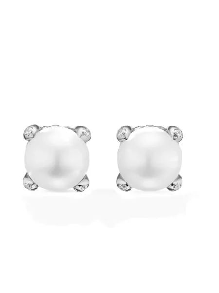 Cercei David Yurman argintiu