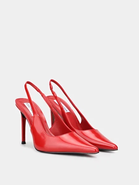 Кожаные туфли Steve Madden красные