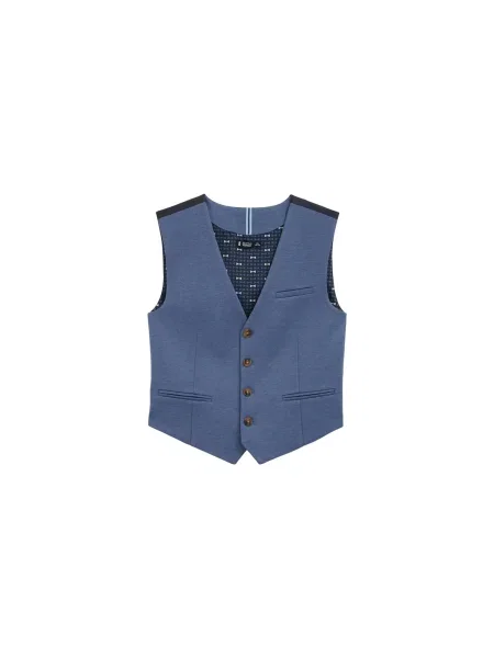 WE Fashion Prsluk melange plava