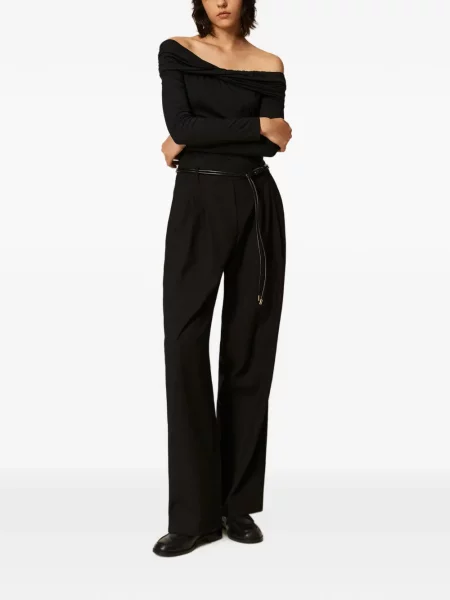 Cu centură salopetă Twinset negru