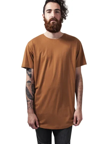 Lung tricou Urban Classics maro