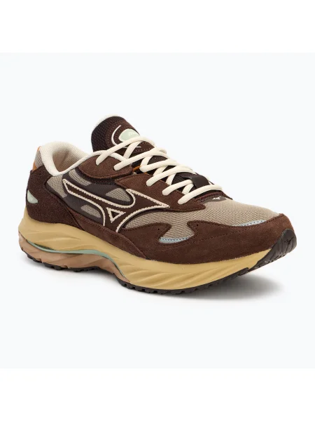 Mizuno Wave Rider Βeta vintage khaki/nyári homok/cseresznye kávé cipő Wave Rider Βeta barna