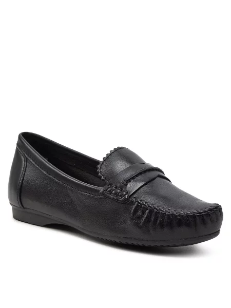 Mokasini Marco Tozzi Black črna
