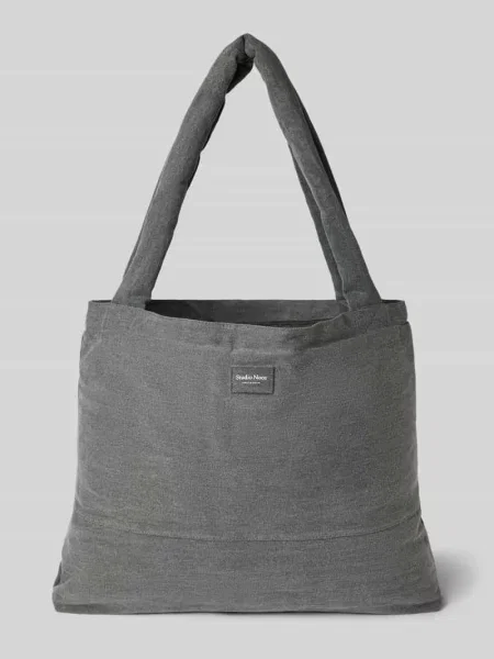 Torba tote z czystej bawełny z tkaniny stylizowanej na denim Studio Noos