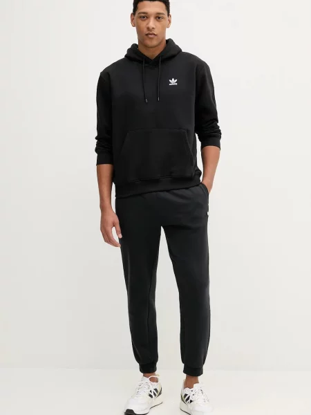 Bluza adidas Trefoil Essentials Loose Hoodie Black/ Black/ Black S czarna
