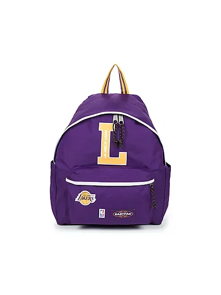 EASTPAK Nahrbtnik Day Pak'r rumena / temno liila / bela vijolična