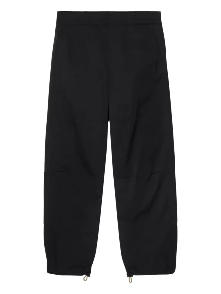 Pantaloni Burberry în carouri cu cordon negru