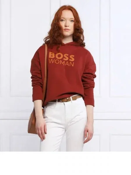 BOSS BLACK Hanorac C_Eshanta_WD | Relaxed fit negru