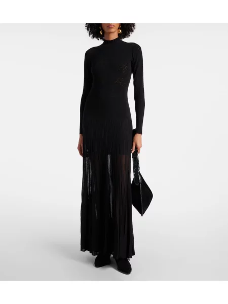 Rochie maxi Isabel Marant de costum negru