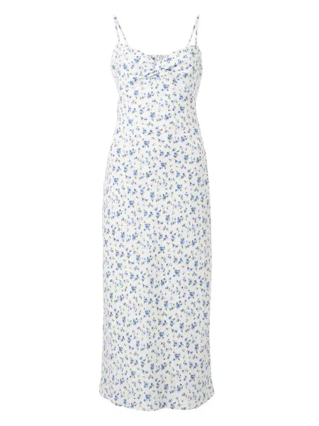 HOLLISTER Rochie albastru deschis alb