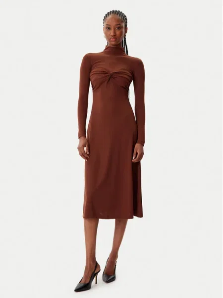 Artigli Rochie cocktail maro