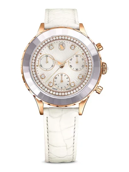 Swarovski ceas OCTEA CHRONO femei alb