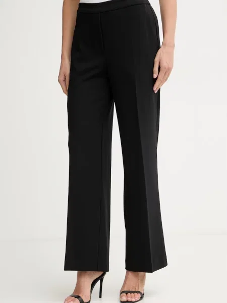 Calvin Klein rovné kalhoty černé