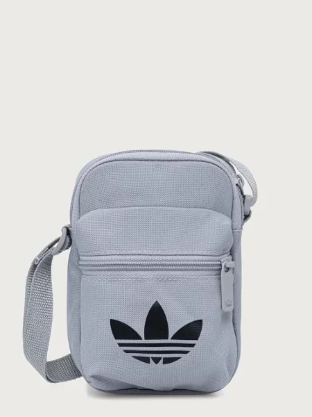 ADIDAS ORIGINALS Taška cez rameno Adicolor Classic Festival svetlosivá / čierna sivá