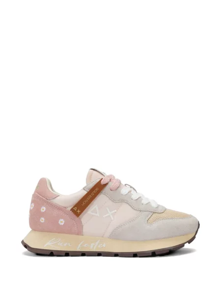 Sneakerși Sun68 cu broderie cu model floral