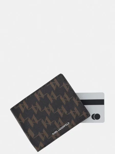 Karl Lagerfeld Портмоне K/MONOGRAM кафяво