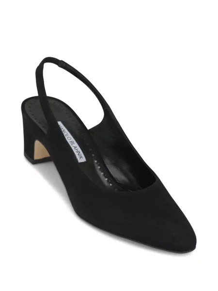 Pantofi cu toc Manolo Blahnik din piele negru