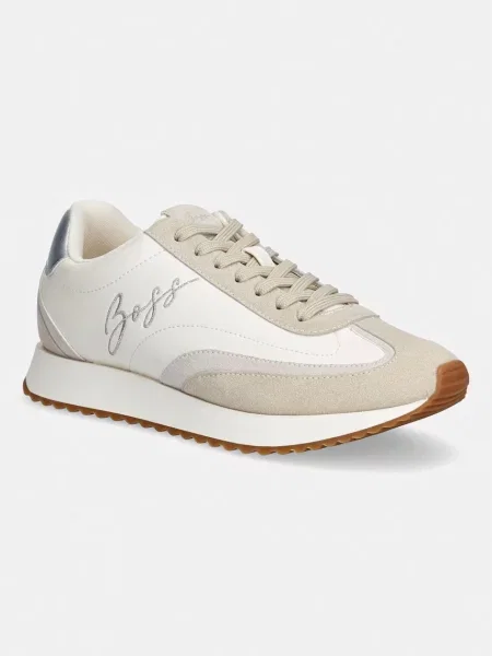 BOSS Orange Marleny sneakers de damă bej