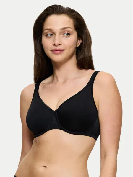 Triumph Сутиен с банели Comfort Minimizer черен