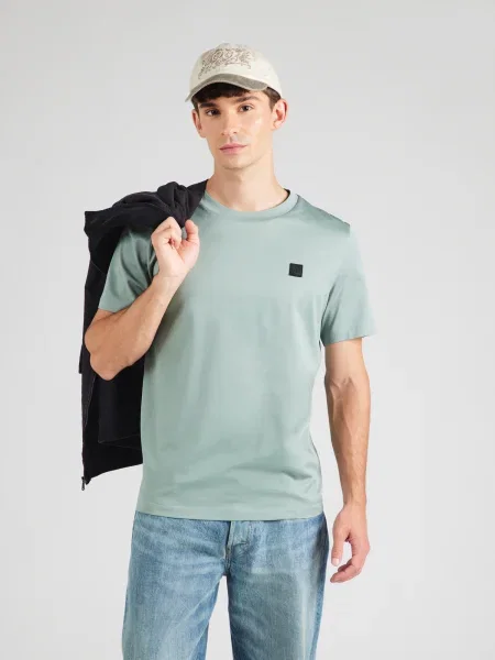 S.Oliver BLACK LABEL Tričko nefritová čierna