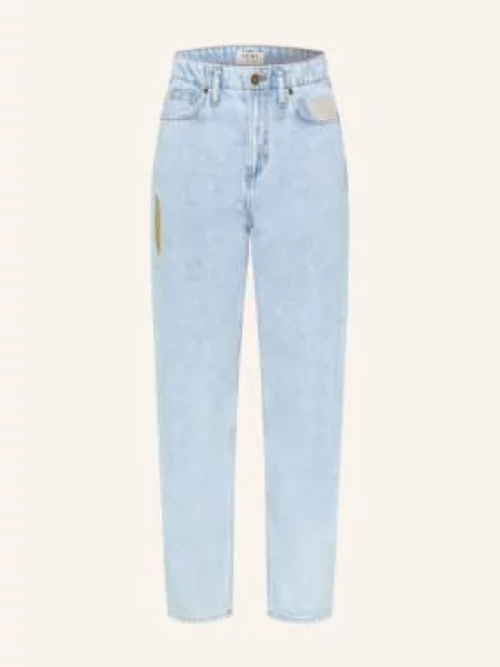 Ichi Proste Dżinsy Ihbauve blau niebieskie