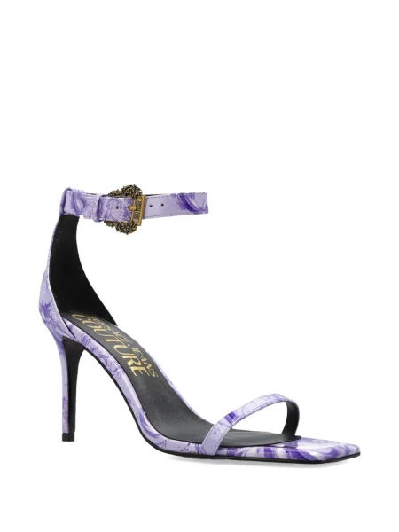 Sandale Versace Jeans Couture cu imagine violet