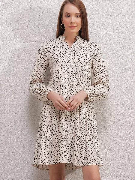 Sukienka Bigdart brązowa