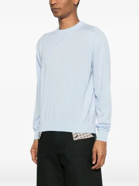 Риза Jacquemus бродирана синьо