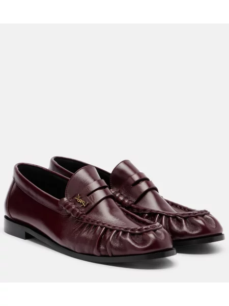 Pantofi loafer Saint Laurent din piele
