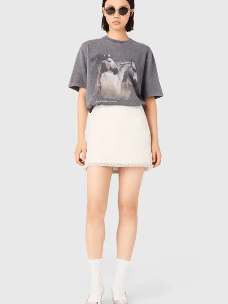 Футболка Maje сіра