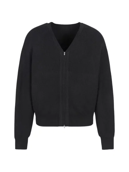 Cardigan Croquis cu decolteu în V negru