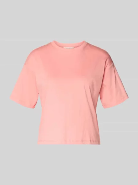 T-shirt z okrągłym dekoltem model Moa Melea' Msch Copenhagen
