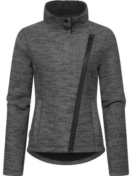 Ragwear Jachetă fleece Saskie închis gri