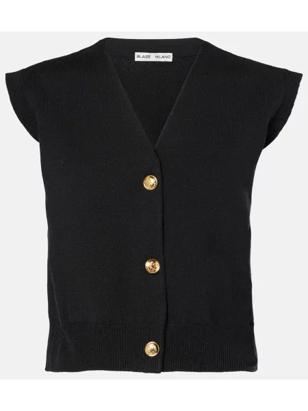 Vestă Blazé Milano de lână negru