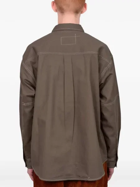 Košile Story Mfg. hnědá