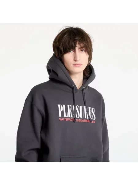 Суитшърт PLEASURES Satisfaction Hoodie Asphalt S