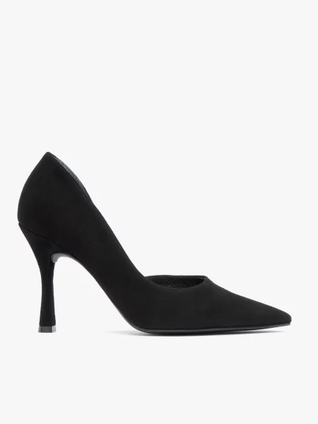 Замшеві Туфлі-човники RYLKO чорний