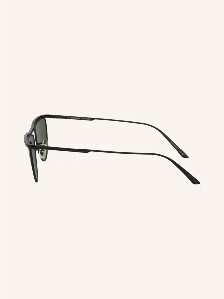 Oliver Peoples Sluneční Brýle černá/ tmavě zelená černé
