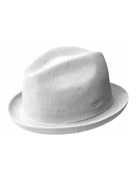 Czapka Kangol w tropikalny nadruk biała