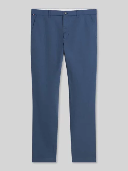 Chinos o kroju slim fit z mieszanki bawełny model BLEECKER' Tommy Hilfiger