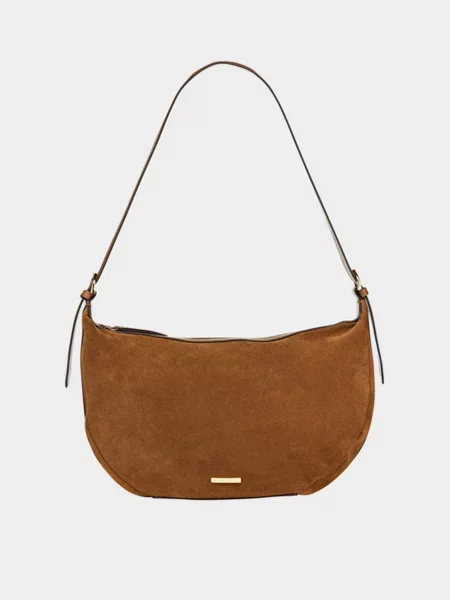 Кожаная сумка Geox коричневая