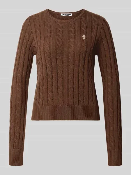 Sweter krój slim fit z mieszanka bawełny Review