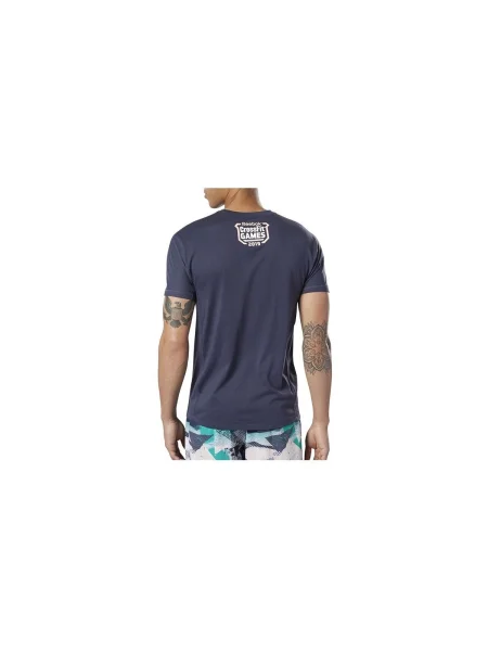Tricou Reebok Sport albastru