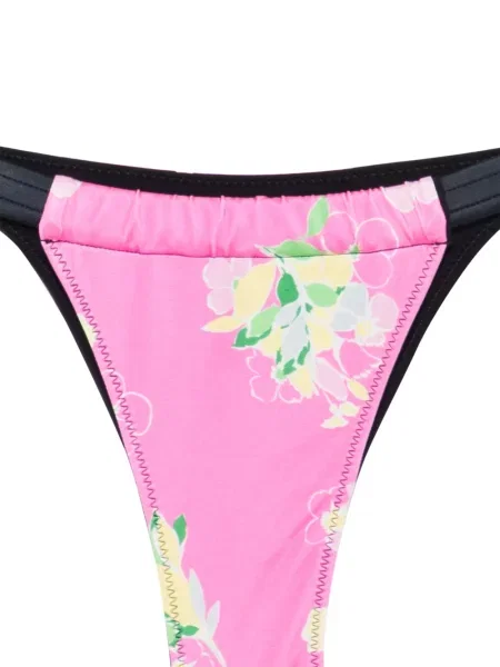 Bikini Frankies Bikinis cu model floral cu imagine roz