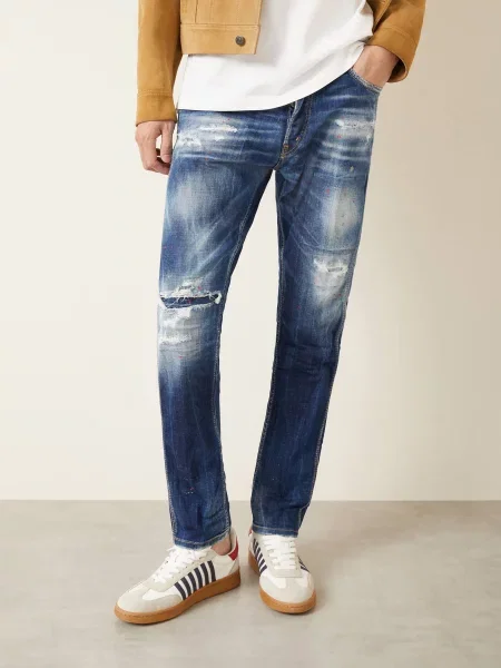 Jeansy Mężczyzna S Denim Jeansyy ‘Cool Guy’ niebieski
