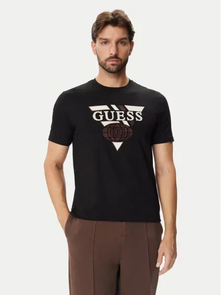 Guess Tricou negru